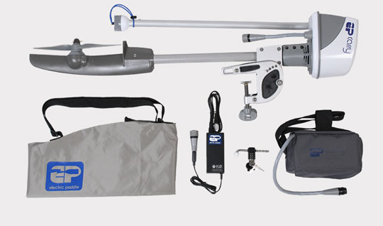 21 lbs total - electric outboard and battery system for dinghies